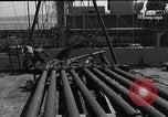 Image of Coast Guard cutter refueling Cherbourg Normandy France, 1944, second 61 stock footage video 65675054756
