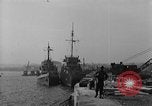 Image of USS Donnell Electric Power Barge Cherbourg Normandy France, 1944, second 4 stock footage video 65675054757