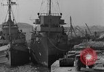 Image of USS Donnell Electric Power Barge Cherbourg Normandy France, 1944, second 9 stock footage video 65675054757