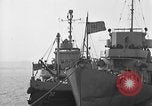 Image of USS Donnell Electric Power Barge Cherbourg Normandy France, 1944, second 19 stock footage video 65675054757