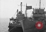 Image of USS Donnell Electric Power Barge Cherbourg Normandy France, 1944, second 20 stock footage video 65675054757