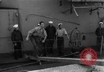 Image of USS Donnell Electric Power Barge Cherbourg Normandy France, 1944, second 23 stock footage video 65675054757