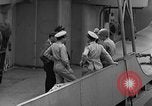 Image of USS Donnell Electric Power Barge Cherbourg Normandy France, 1944, second 35 stock footage video 65675054757