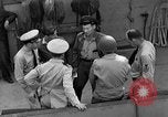 Image of USS Donnell Electric Power Barge Cherbourg Normandy France, 1944, second 37 stock footage video 65675054757
