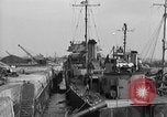 Image of USS Donnell Electric Power Barge Cherbourg Normandy France, 1944, second 42 stock footage video 65675054757