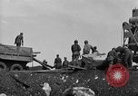 Image of USS Donnell Electric Power Barge Cherbourg Normandy France, 1944, second 57 stock footage video 65675054757
