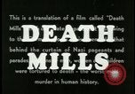 Image of victims of holocaust Germany, 1945, second 18 stock footage video 65675054779