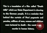 Image of victims of holocaust Germany, 1945, second 21 stock footage video 65675054779