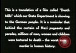 Image of victims of holocaust Germany, 1945, second 43 stock footage video 65675054779