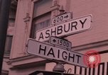 Image of Haight Ashbury hippie scenes in the 1960s San Francisco California USA, 1968, second 4 stock footage video 65675054804