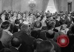 Image of Lyndon Johnson increases troops in Vietnam War Washington DC USA, 1965, second 7 stock footage video 65675054825