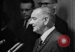 Image of Lyndon Johnson increases troops in Vietnam War Washington DC USA, 1965, second 21 stock footage video 65675054825