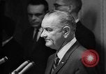 Image of Lyndon Johnson increases troops in Vietnam War Washington DC USA, 1965, second 31 stock footage video 65675054825