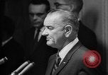 Image of Lyndon Johnson increases troops in Vietnam War Washington DC USA, 1965, second 32 stock footage video 65675054825