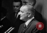 Image of Lyndon Johnson increases troops in Vietnam War Washington DC USA, 1965, second 36 stock footage video 65675054825