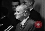 Image of Lyndon Johnson increases troops in Vietnam War Washington DC USA, 1965, second 38 stock footage video 65675054825