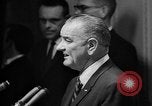 Image of Lyndon Johnson increases troops in Vietnam War Washington DC USA, 1965, second 40 stock footage video 65675054825
