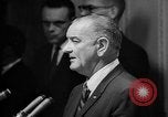 Image of Lyndon Johnson increases troops in Vietnam War Washington DC USA, 1965, second 44 stock footage video 65675054825