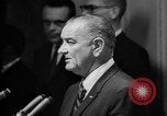 Image of Lyndon Johnson increases troops in Vietnam War Washington DC USA, 1965, second 45 stock footage video 65675054825