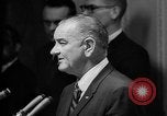 Image of Lyndon Johnson increases troops in Vietnam War Washington DC USA, 1965, second 47 stock footage video 65675054825