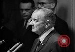 Image of Lyndon Johnson increases troops in Vietnam War Washington DC USA, 1965, second 51 stock footage video 65675054825