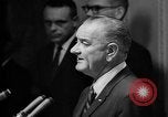 Image of Lyndon Johnson increases troops in Vietnam War Washington DC USA, 1965, second 52 stock footage video 65675054825