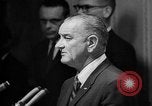 Image of Lyndon Johnson increases troops in Vietnam War Washington DC USA, 1965, second 53 stock footage video 65675054825