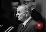 Image of Lyndon Johnson increases troops in Vietnam War Washington DC USA, 1965, second 55 stock footage video 65675054825