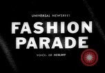 Image of Fashion show of mid 1960s hats New York City USA, 1965, second 1 stock footage video 65675054826