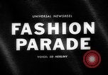 Image of Fashion show of mid 1960s hats New York City USA, 1965, second 3 stock footage video 65675054826