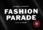 Image of Fashion show of mid 1960s hats New York City USA, 1965, second 5 stock footage video 65675054826