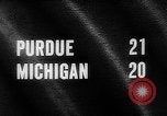 Immagine di 1964 Michigan versus Perdue gioco di calcio Ann Arbor Michigan USA, 1964, secondo 5 filmato di repertorio 65675054840