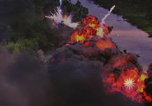 Standbild Us-Flugzeuge bombardieren Skyraider in Vietnam Vietnam, 1965, aus Sekunde 22 historischem Filmmaterial Videoclip 65675054849