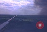 Image of target areas bombed Vietnam, 1965, second 4 stock footage video 65675054852