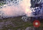 Image of American Skyraider bombing aftermath Vietnam Vietnam, 1965, second 23 stock footage video 65675054853