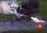 Image of American Skyraider bombing aftermath Vietnam Vietnam, 1965, second 49 stock footage video 65675054853