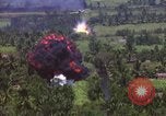 Image of American Skyraider aircraft bombing run Vietnam War Vietnam, 1965, second 8 stock footage video 65675054854