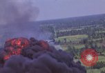Image of American Skyraider aircraft bombing run Vietnam War Vietnam, 1965, second 13 stock footage video 65675054854