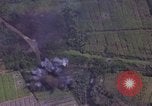 Image of American Skyraider aircraft bombing run Vietnam War Vietnam, 1965, second 34 stock footage video 65675054854