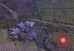 Image of American Skyraider aircraft bombing run Vietnam War Vietnam, 1965, second 36 stock footage video 65675054854