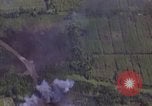 Image of American Skyraider aircraft bombing run Vietnam War Vietnam, 1965, second 37 stock footage video 65675054854