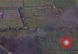 Image of American Skyraider aircraft bombing run Vietnam War Vietnam, 1965, second 38 stock footage video 65675054854