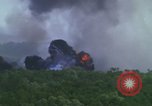 Image of air strike mission bu USAF A-1E in Vietnam Vietnam, 1965, second 24 stock footage video 65675054856