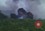 Image of air strike mission bu USAF A-1E in Vietnam Vietnam, 1965, second 25 stock footage video 65675054856