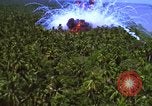 Image Vue aérienne d'explosion de bombes au phosphore blanc Guerre du Vietnam Vietnam, 1965, de la seconde 45 séquences d'archives historiques vidéo 65675054860