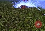 Image Vue aérienne d'explosion de bombes au phosphore blanc Guerre du Vietnam Vietnam, 1965, de la seconde 46 séquences d'archives historiques vidéo 65675054860