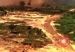 Image of American bombardment of Viet Cong positions Bien Hoa Vietnam, 1965, second 10 stock footage video 65675054870