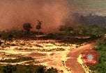 Image of American bombardment of Viet Cong positions Bien Hoa Vietnam, 1965, second 13 stock footage video 65675054870