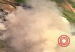 Image of American bombardment of Viet Cong positions Bien Hoa Vietnam, 1965, second 40 stock footage video 65675054870