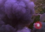 Image of Viet Cong huts bombed Bien Hoa Vietnam, 1965, second 60 stock footage video 65675054876